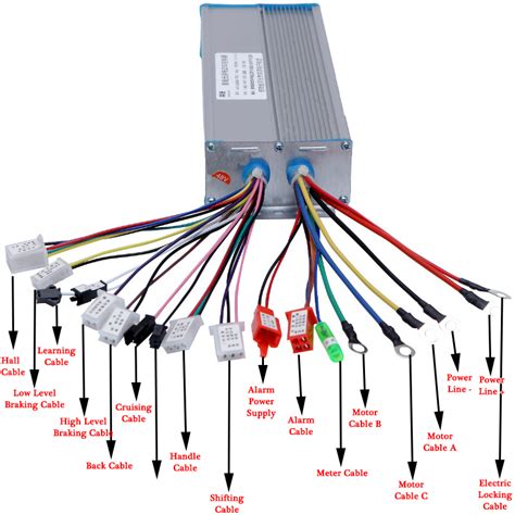 electric scooter control box|48v 1000w brushless motor controller.